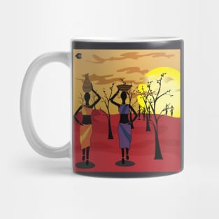 West African Art Mug